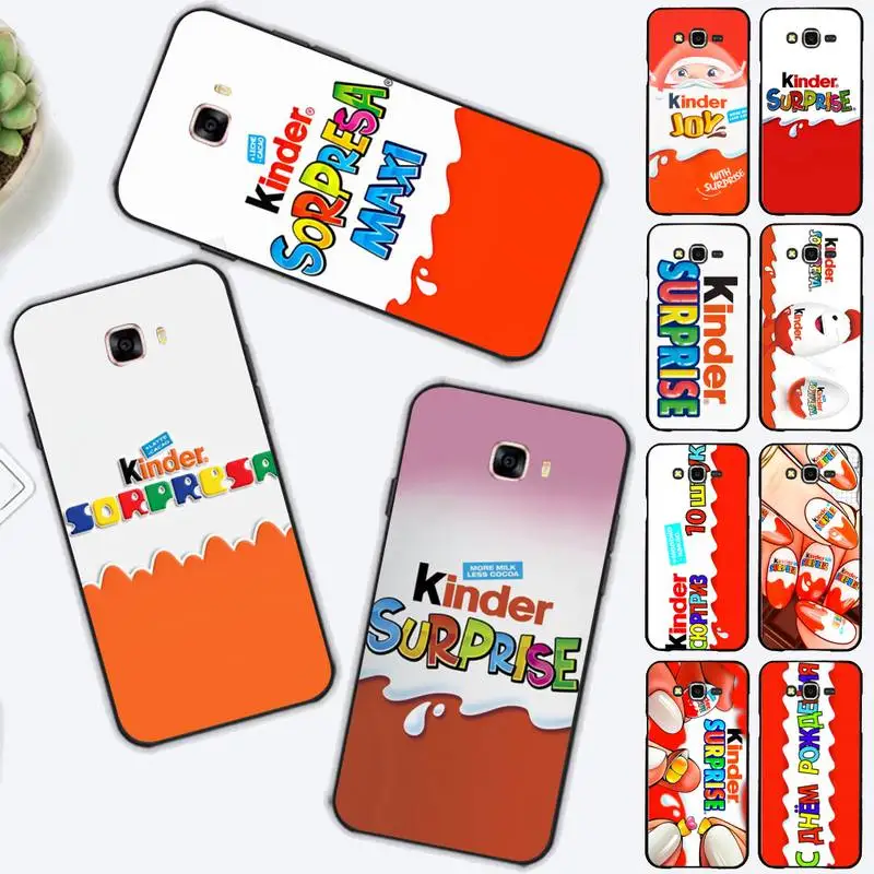 

Kin-der Surprises Phone Case for Samsung J 2 3 4 5 6 7 8 prime plus 2018 2017 2016 core