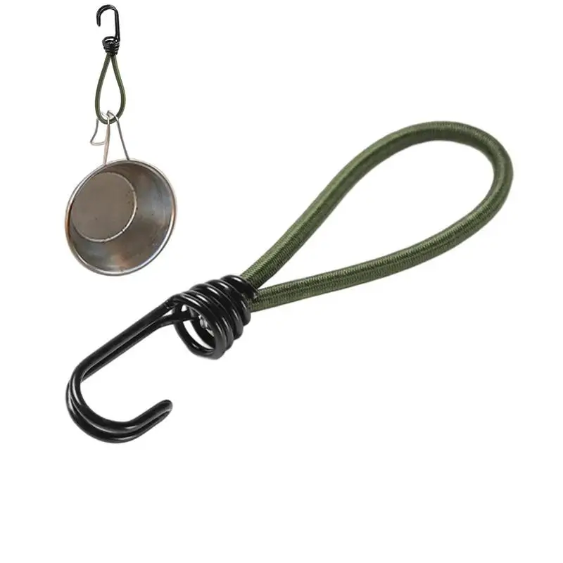 

Small Bungee Cords Short Outdoor Elastic Camping Tarp Rope Short Bungee Cords For Outdoor Travel Lightweight Tarp Rope For