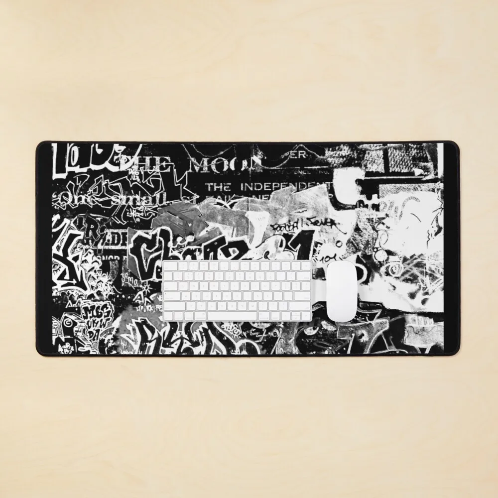 

Graffiti Mouse Pad Extended Gaming Mouse Pad Large Big Computer Keyboard Mouse Mat Desk Pad for Home Office Gaming Work