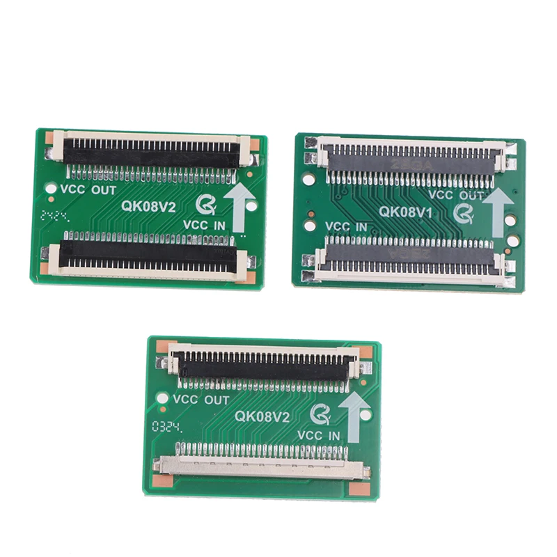 Плата адаптера сигнала ЖК-экрана QK0801A 0802A 0802B кабельного разъема Ремонт Сменные