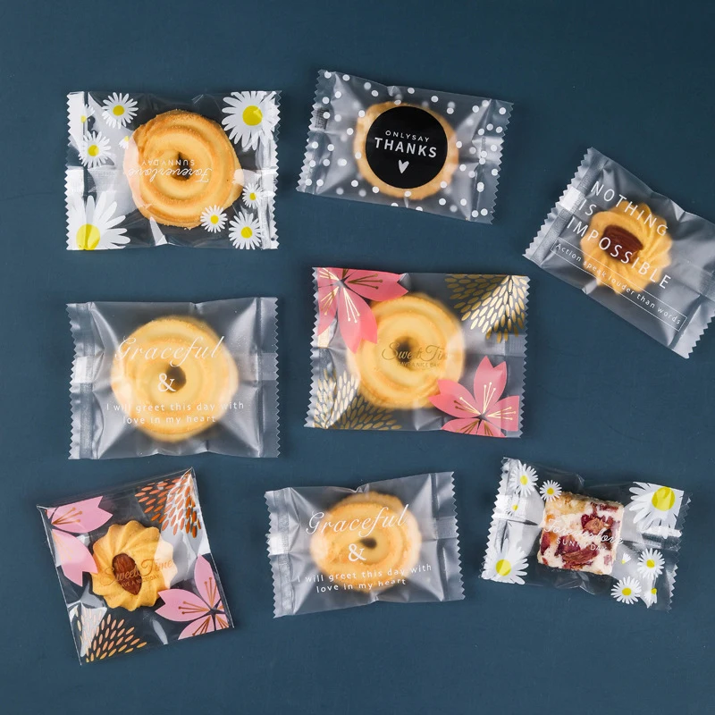 100 шт. пластиковые пакеты для упаковки тортов |