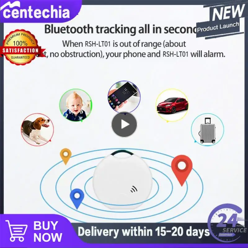 

1~6PCS Keyfinder Anti-lost Alarm Location Record Smart Locator Pet Child Tracker Keychain Wireless Tracker Tracker