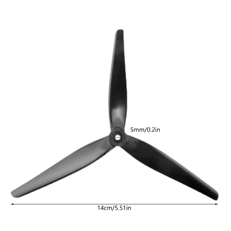 HQProp 7x4 5x3 3-листовые гребные винты 7-дюймовые FPV Пропеллеры с дальним перемещением