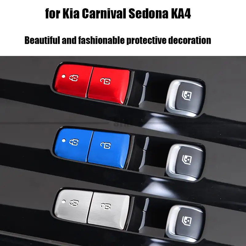 Для Kia Carnival Sedona KA4 2021 2022 полноразмерная декоративная пуговица для салона