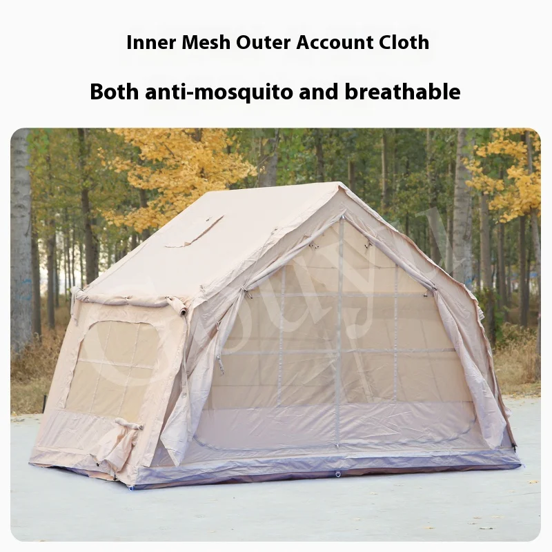 Надувная палатка для кемпинга на открытом воздухе с расширенной тканью Оксфорд