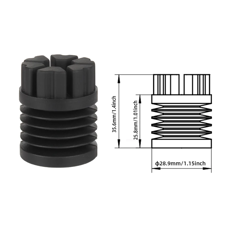 Антивибрационные ножки 3DSWAY для Bambu Lab X1 X1C P1 P1P P1S