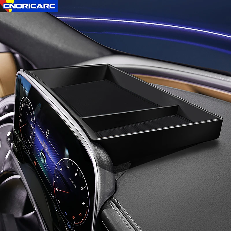 Черный ящик для хранения приборной панели декоративная крышка отделка Стайлинг