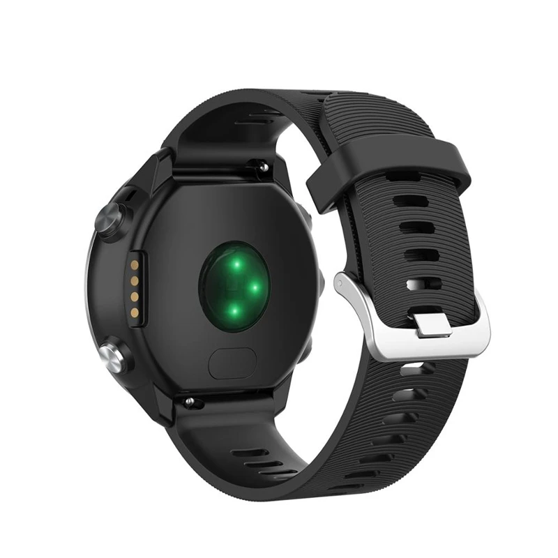20mm Silicone Sport Watch Band For Garmin 245 Watch Strap Sports For Forerunner 245M/645/Vivoactive3/Vivomove HR Bracelet