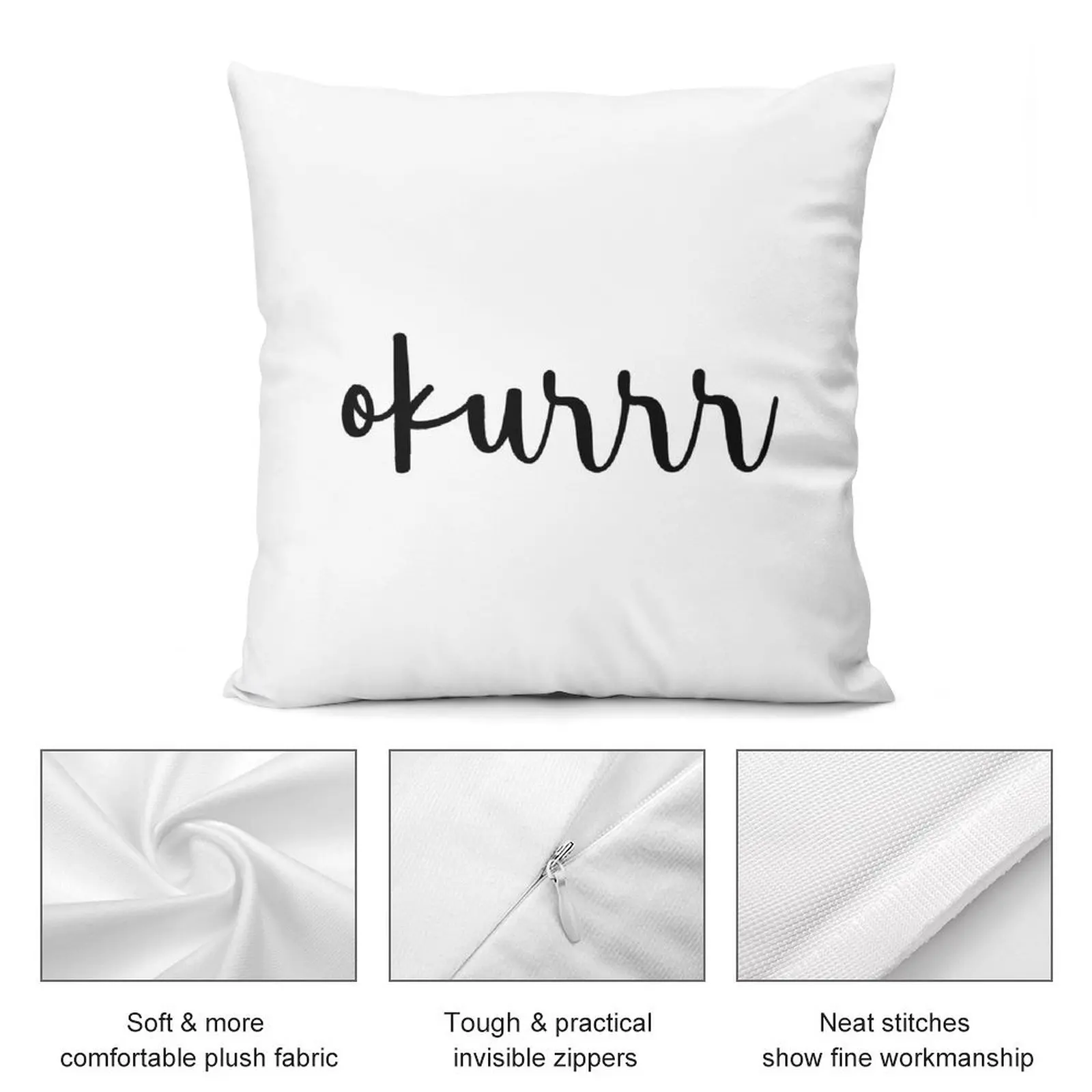 Okurrr декоративная подушка для детей