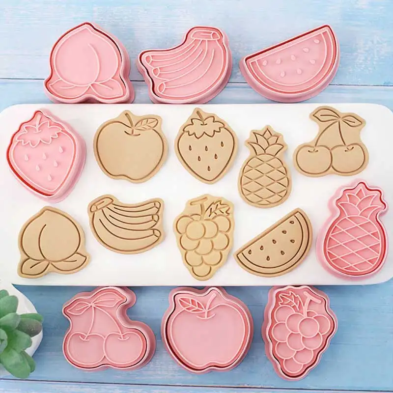 

Biscuit Stamp Forms for Cookies Cutter Set Pastry Tools Mold Baking Cake Decoration Kitchen Accessories Cookie Stamps Cutters