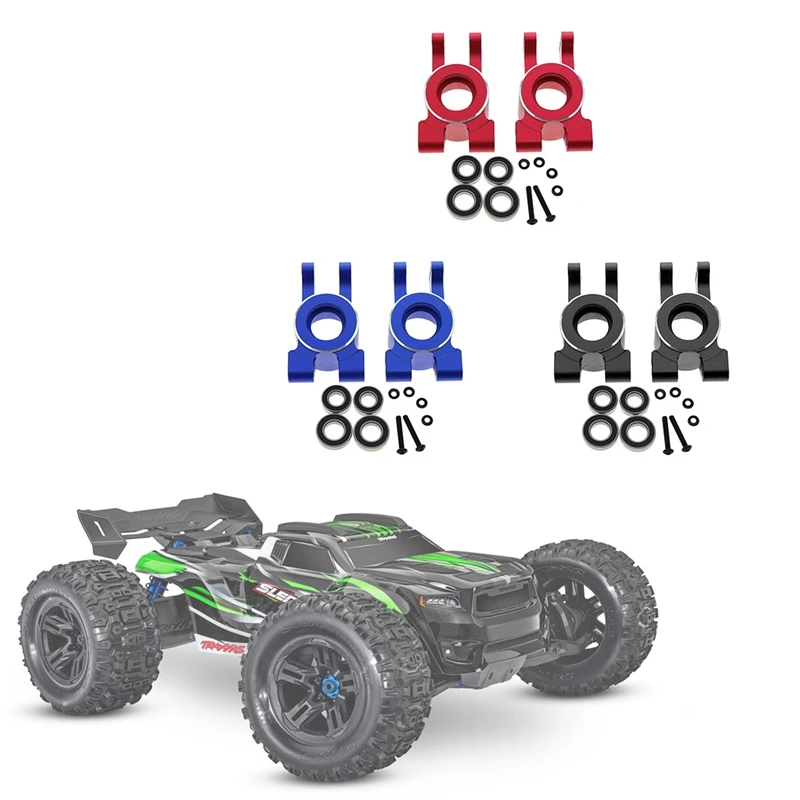 Алюминиевые держатели задней оси с подшипником 9552 для 1/8 Traxxas Sledge 95076-4 детали