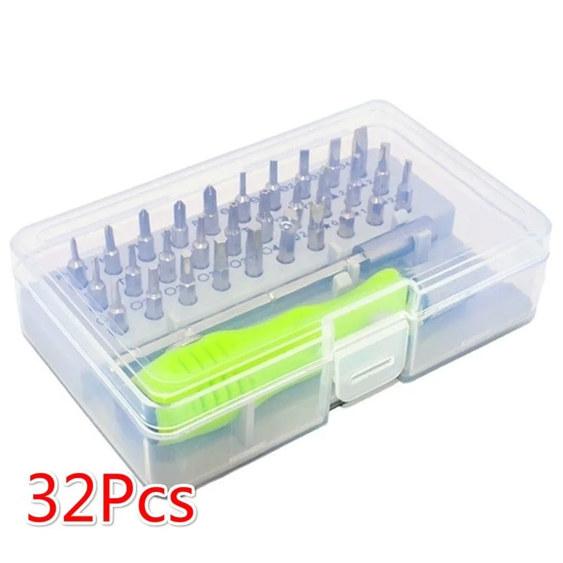 

Repair 32 In 1 Screwdriver Set Precision Mini Magnetic Screwdriver Bits Kit Phone Mobile IPad Camera Maintenance tool box