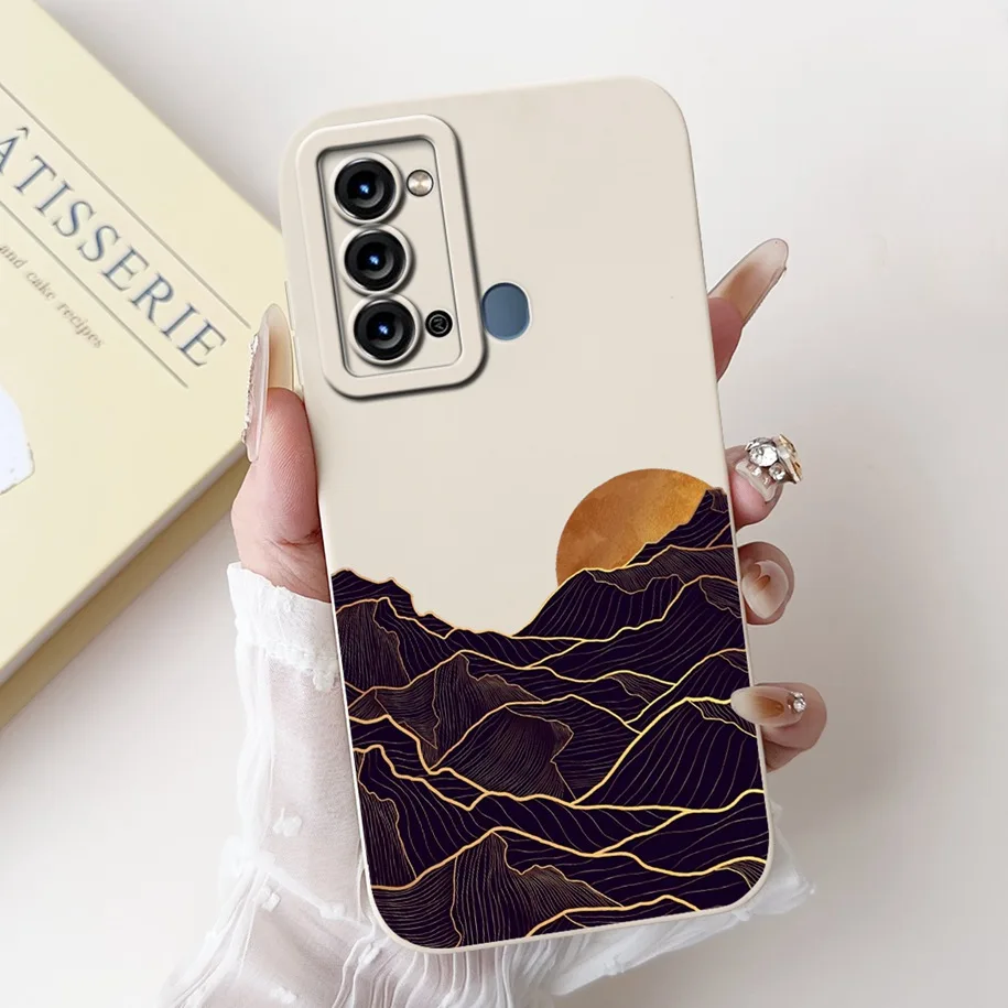 For Itel Vision 3 Case Popular Flower Soft Silicone Camera Lens Protection Phone Cover Fundas S17 S661W P38 P 38 Bumper