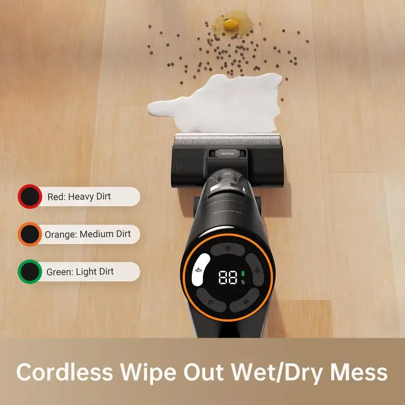 Dreame H12 PRO Пылесос для влажной и сухой уборки перезаряжаемая беспроводная пылесос