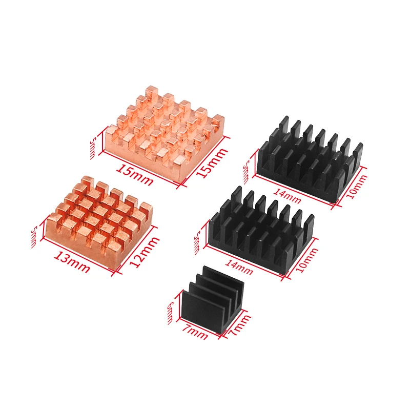 Радиатор Orange Pi 3 LTS / 4 радиатор из алюминиевого сплава медный кулер в комплекте