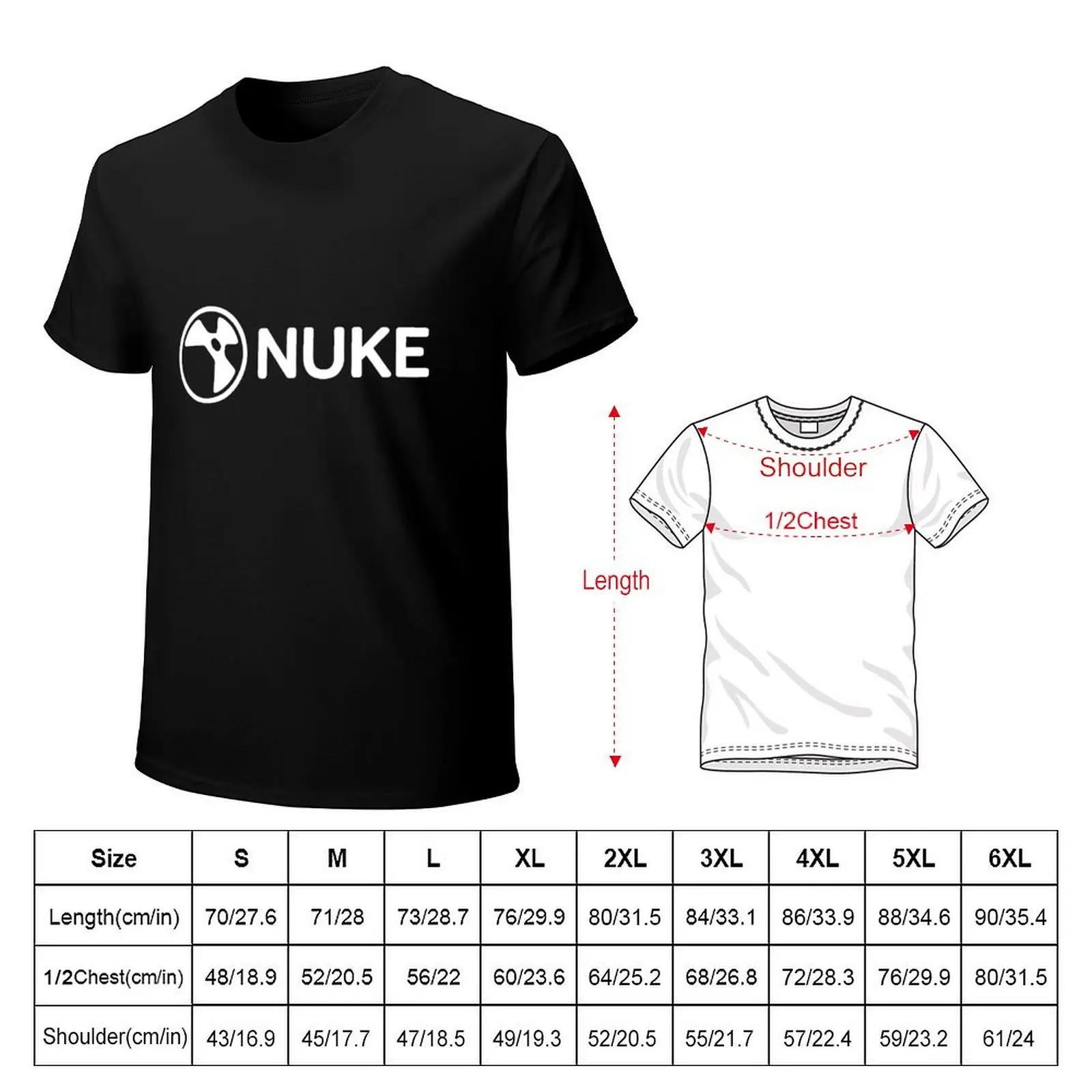 Фото THE FOUNDRY - Футболка NUKE для повседневной носки, базовая модель с коротким рукавом №2
