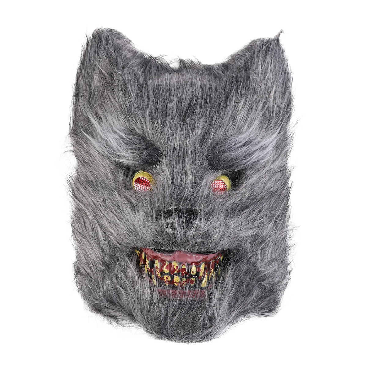 

Scary Wolf Mask Costume Prop Mask Dress-up Accessory for Halloween Masquerade Cosply Costume Party Performance