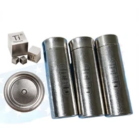 wholesale custom exclusive 99 titanium alloy steel vacuum insulated titanium water bottle for camping sports travel driving