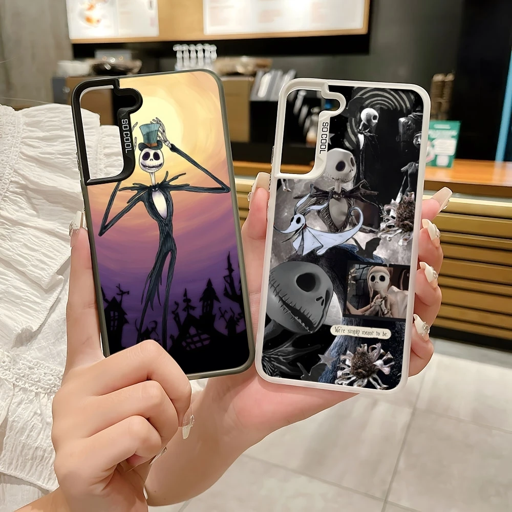 Чехол для телефона Jack Skellington Before Christmas цветной серебристый модный чехол Samsung A 04 05 13