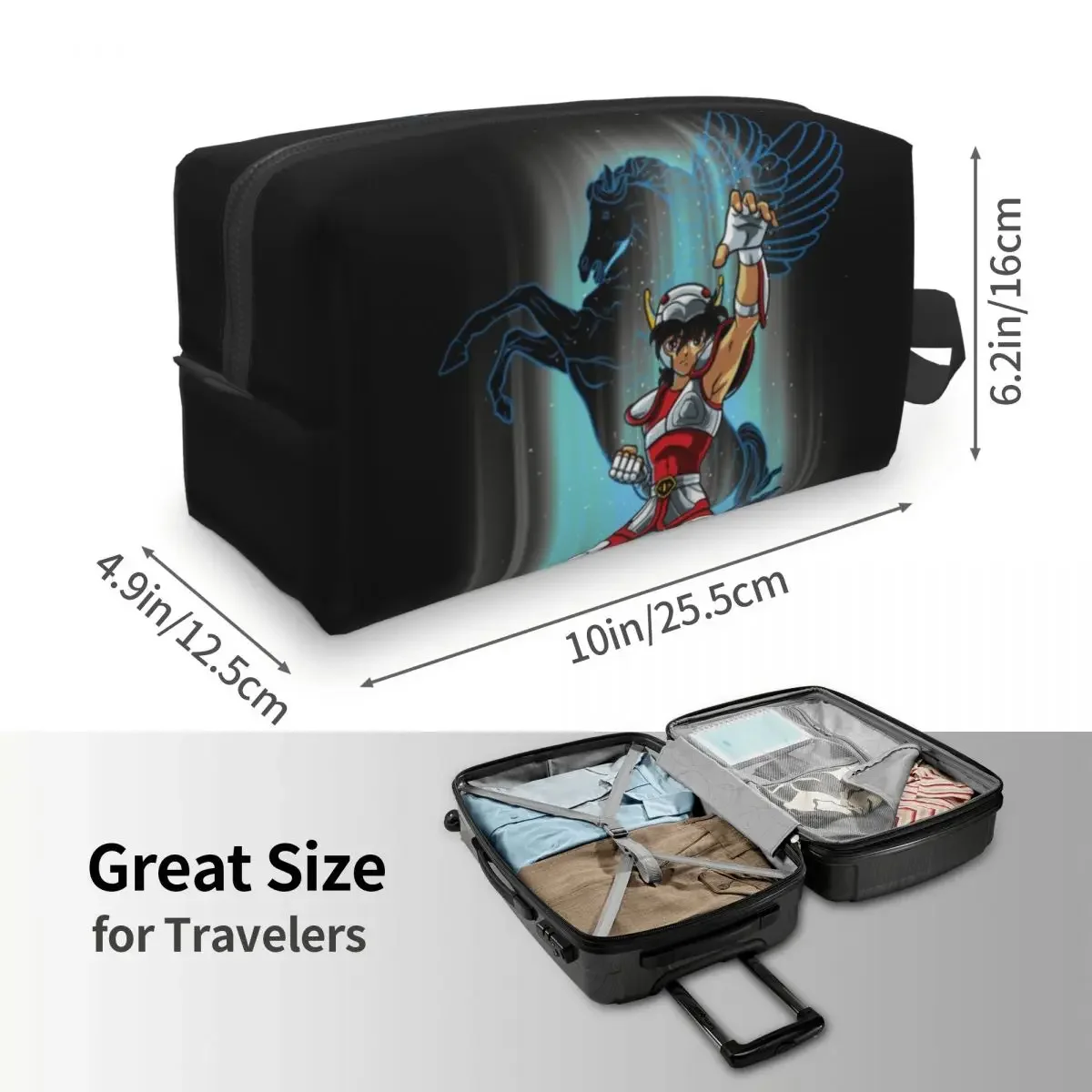 Индивидуальная дорожная косметичка Seyia Of Pegasus Saint Seiya &quotРыцари зодиака&quot