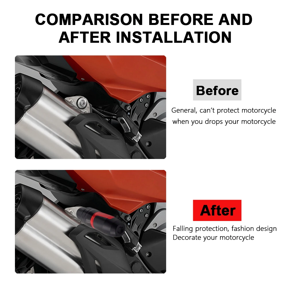 Алюминиевая защита от падения для BMW C650 спортивные аксессуары C600 Sport C 600 650 2012-2020