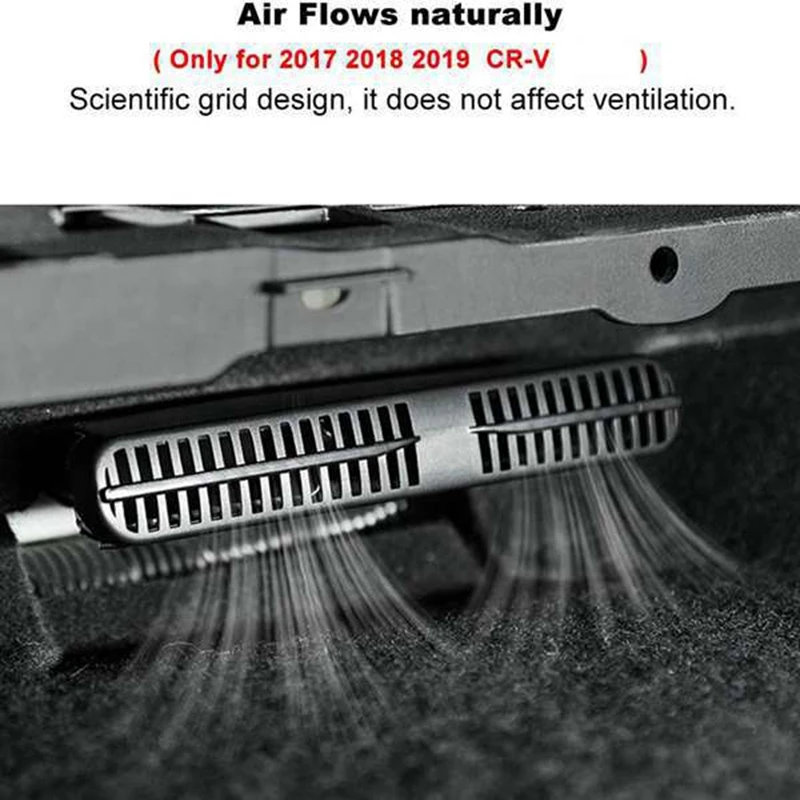 Автомобильный заднее вентиляционное отверстие под сиденьем крышка решетки