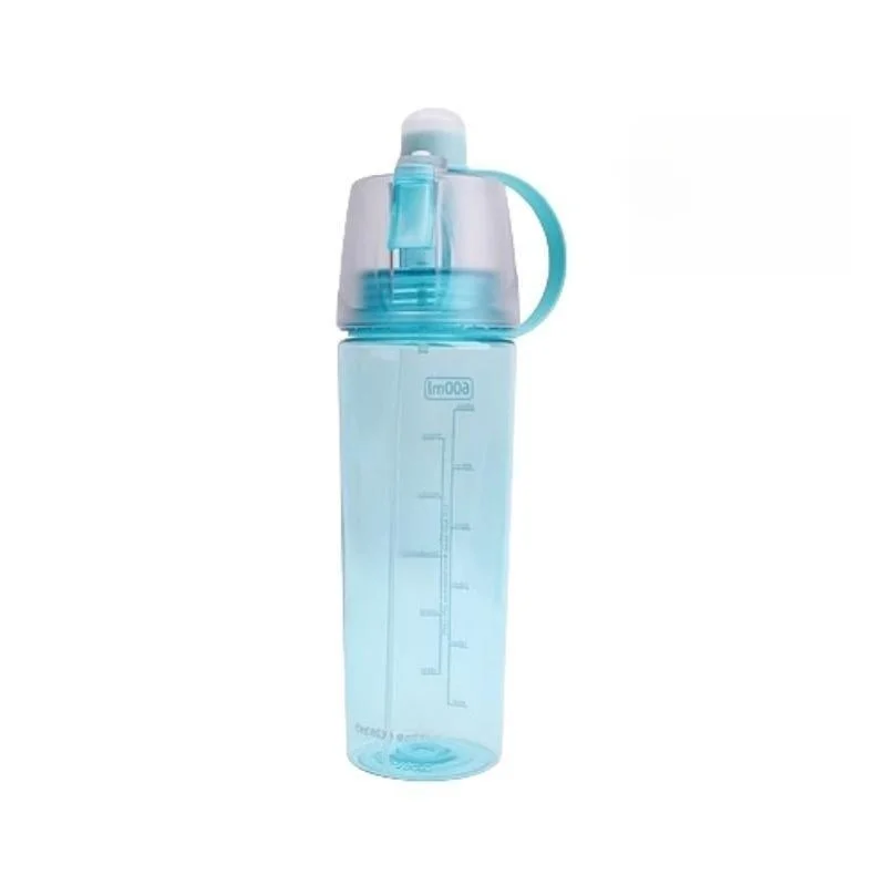 

Outdoor Sports Water Bottle Cycling Water Bottle Summer Portable Spray Cooling Water Glass 400Ml/600Ml Large Capacity Plasti Cup