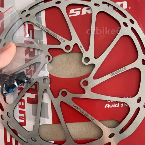 

2PC SRAM Avid Bike Brake Rotors 160mm 180mm 203mm Centerline Rotor G3 HS1 Road MTB Bicycle Hydraulic Disc Brake Rotors Original
