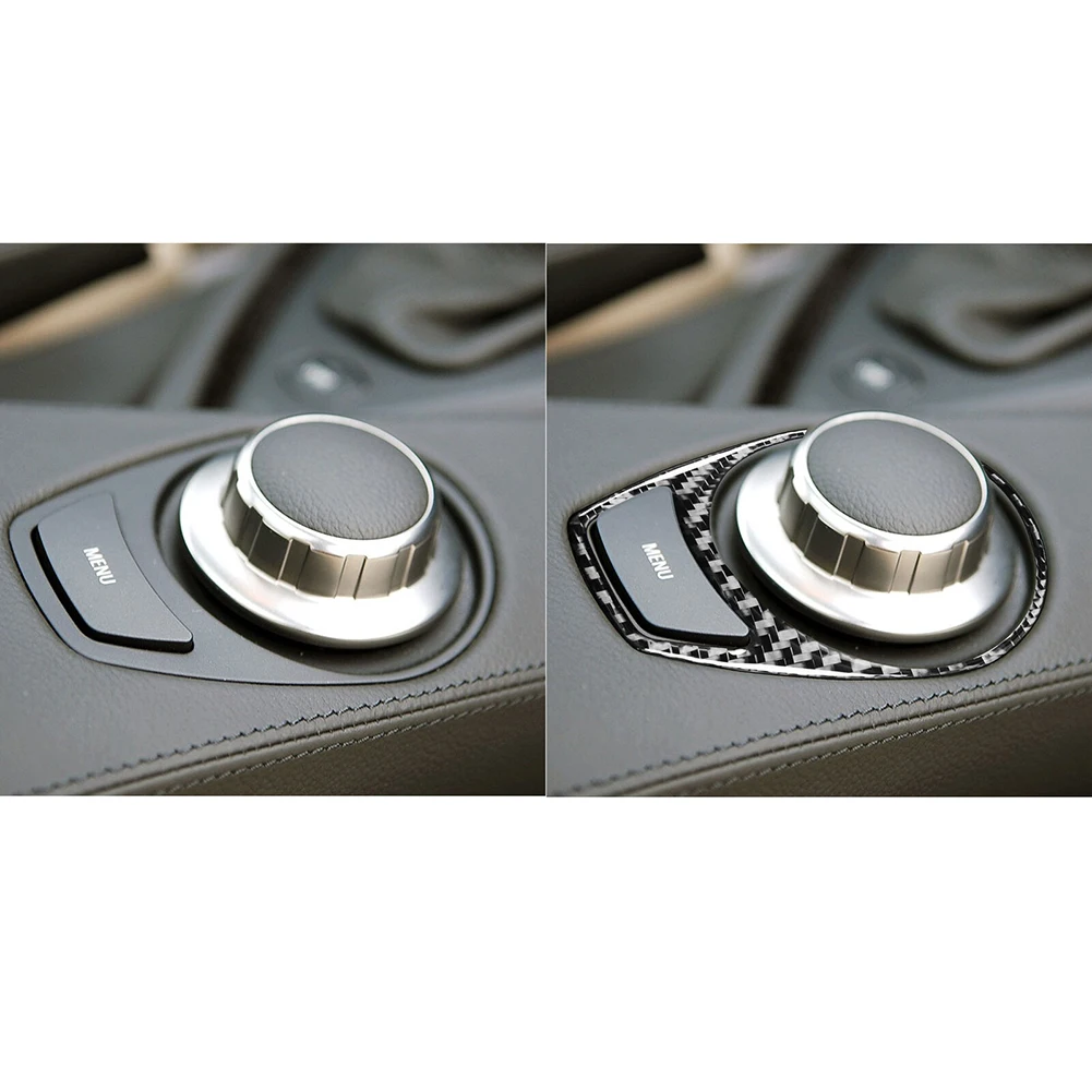 

Carbon Fiber Black Switch Panel Interior Trim For BMW 6 Series E63 E64 2004-10 M6 2006-10 Waterproof FM Switch Panel Interior