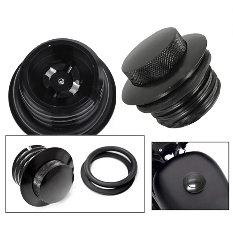 

Gas Cap Fuel Oil Tank Cover For Sportster XL883 XL1200 48 72 1996-2016
