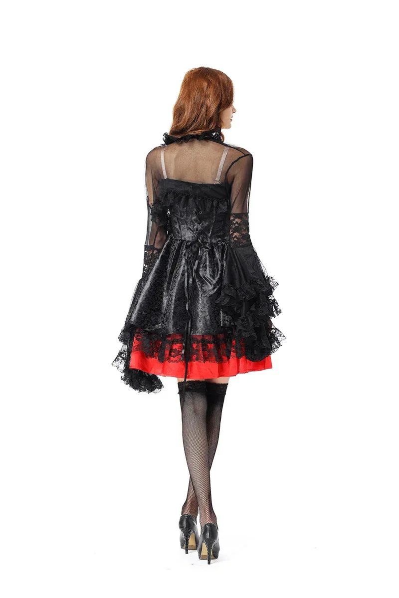 Женский фантазийный костюм королевы вампиров для взрослых и дам карнавальный