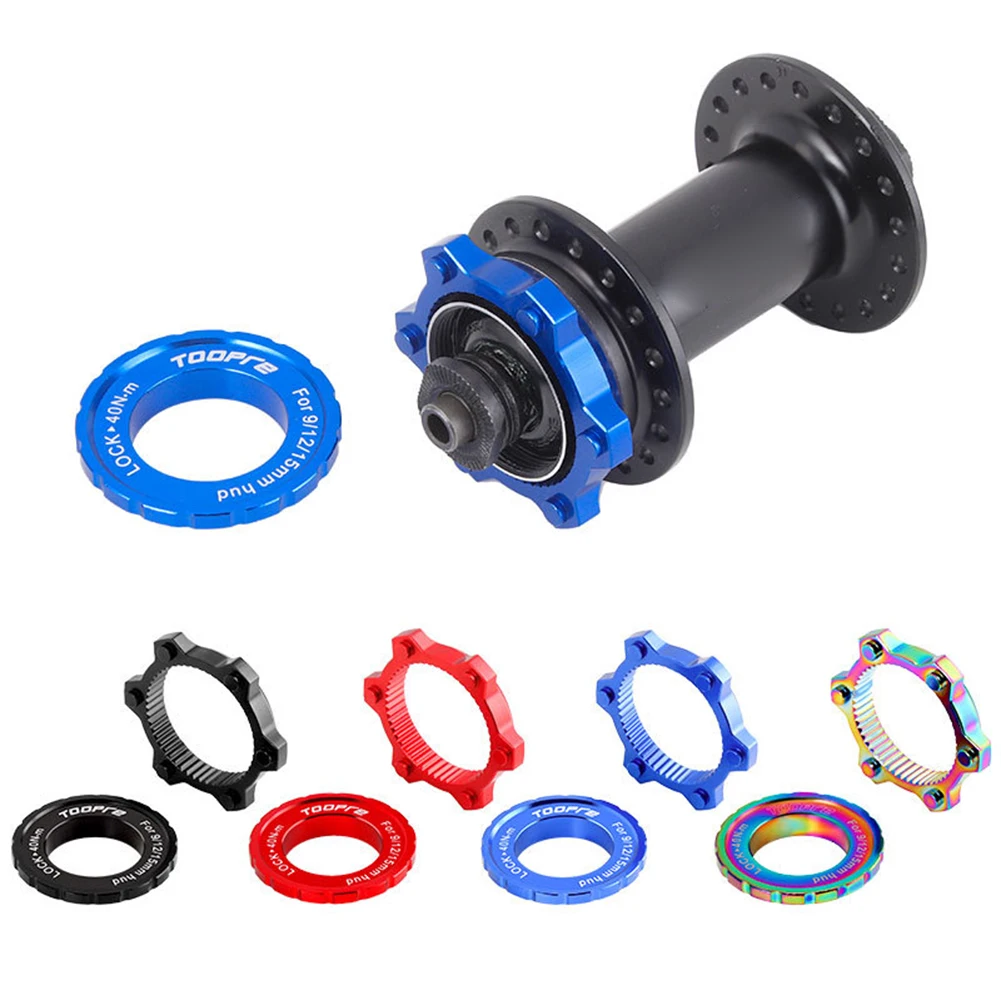 Центровой замок TOOPRE для велосипеда, адаптер с 6 отверстиями, центральный замок для велосипеда, 6 болтов, дисковый тормозной ротор для Shimano MTB, ...