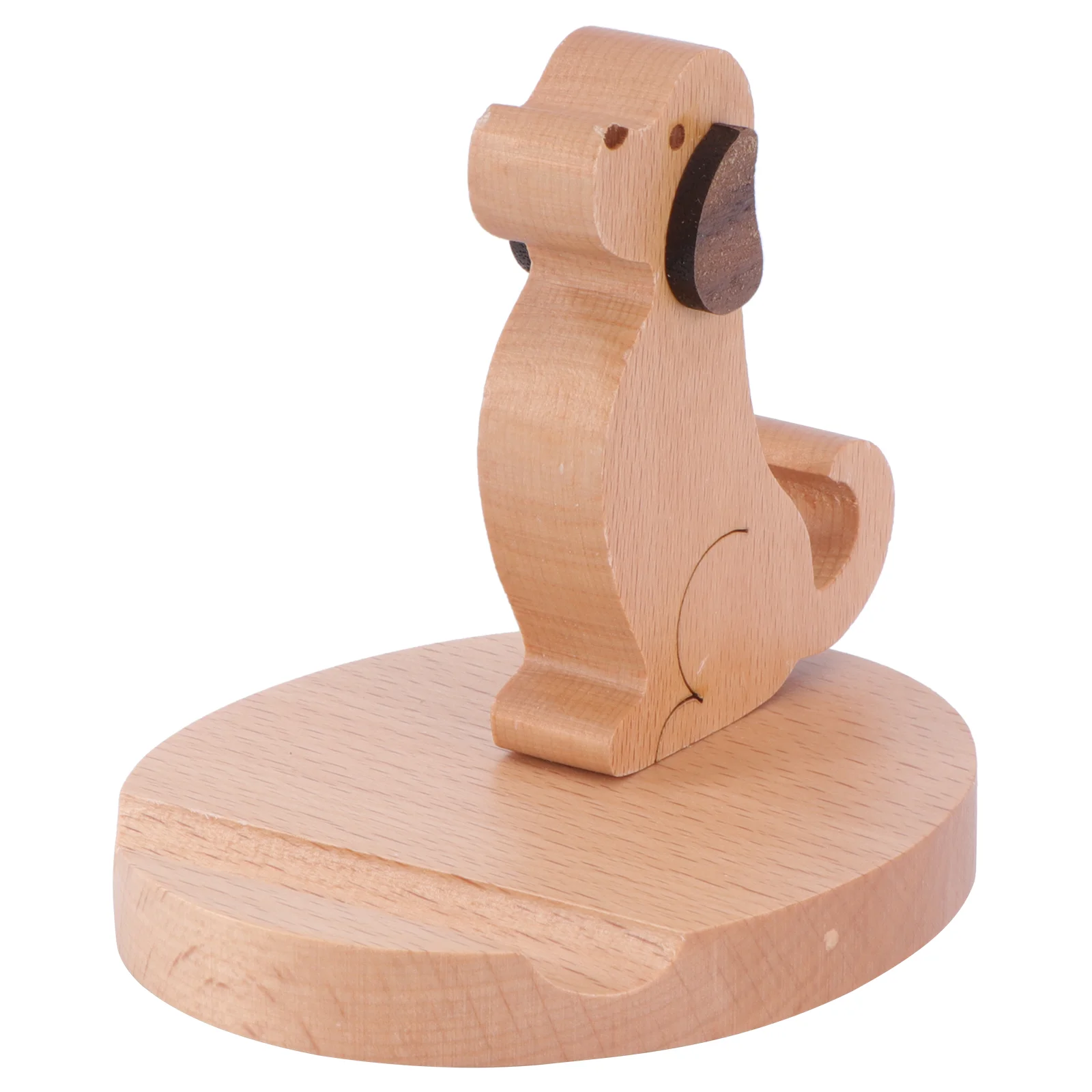 

Cell Holder Wooden Stand Desktop Cellphone Stand for All Desk Decoration