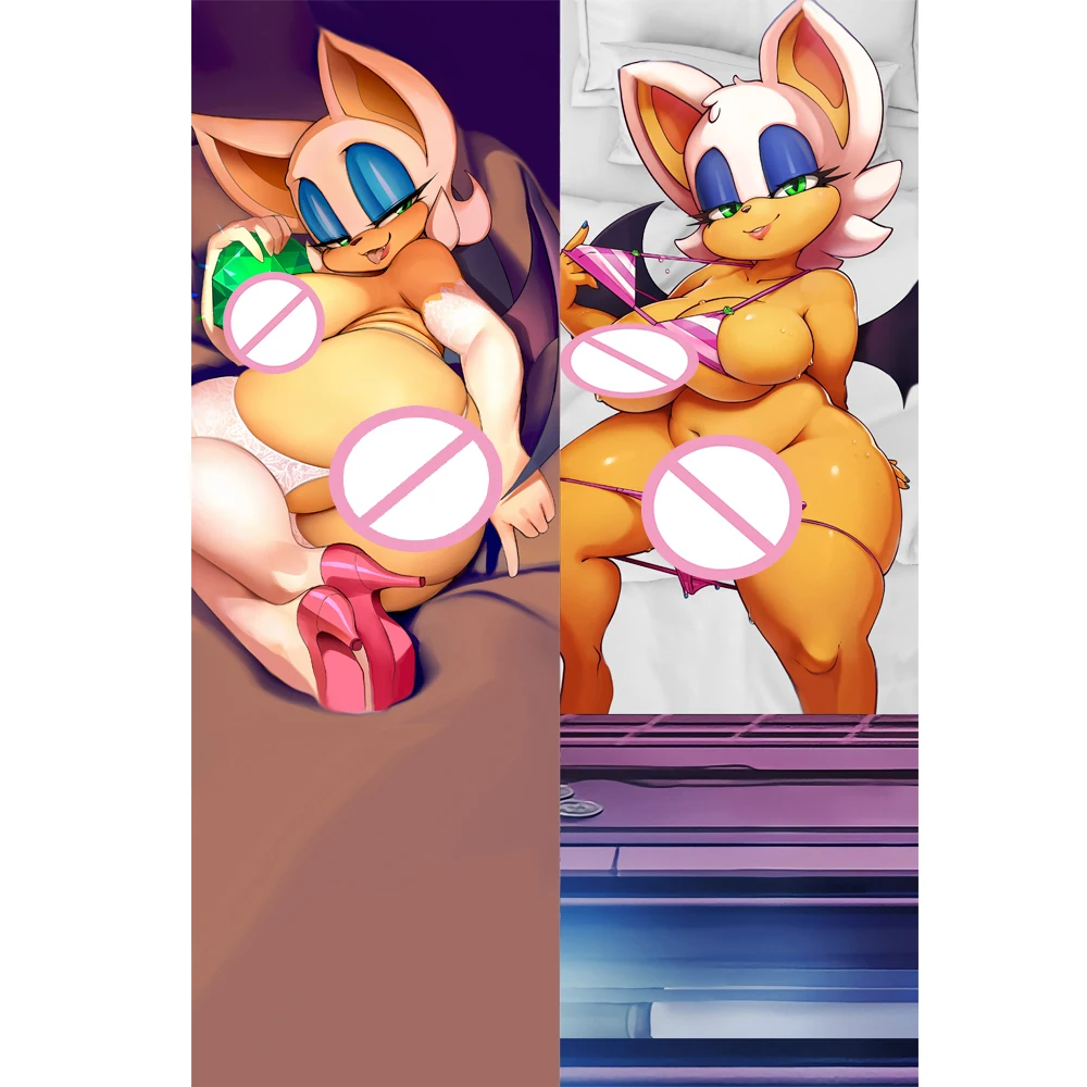 

Dakimakura Anime Rouge The Bat Anime Furry Double Sided Print Pillowcase Life Size Body Pillow Cover