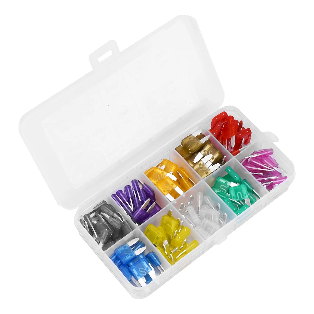 120 шт. автомобильный предохранитель 2 а/3 а/5 А/10 а/15 А/20 А/25 А/30 а/35 А