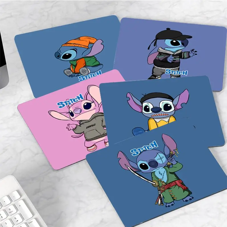 

Disney Stitch Anime Anti-Slip Gaming Mouse Pad Gamer Desk Mat Keyboard Pad Decoration Mause Pad for Teen Girls Bedroom