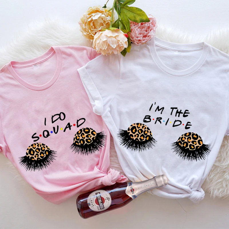 

Team Bride T Shirt Eye Eyelash Tshirt I'm The Bride Graphic Tees I Do Squad Tees Women Bachelorette Wedding Hen Party Tops