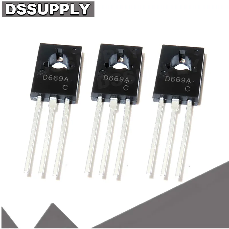 100 шт./партия, пара звуковых усилителей 2SB649A 2SD669A TO-126 B649A D669A