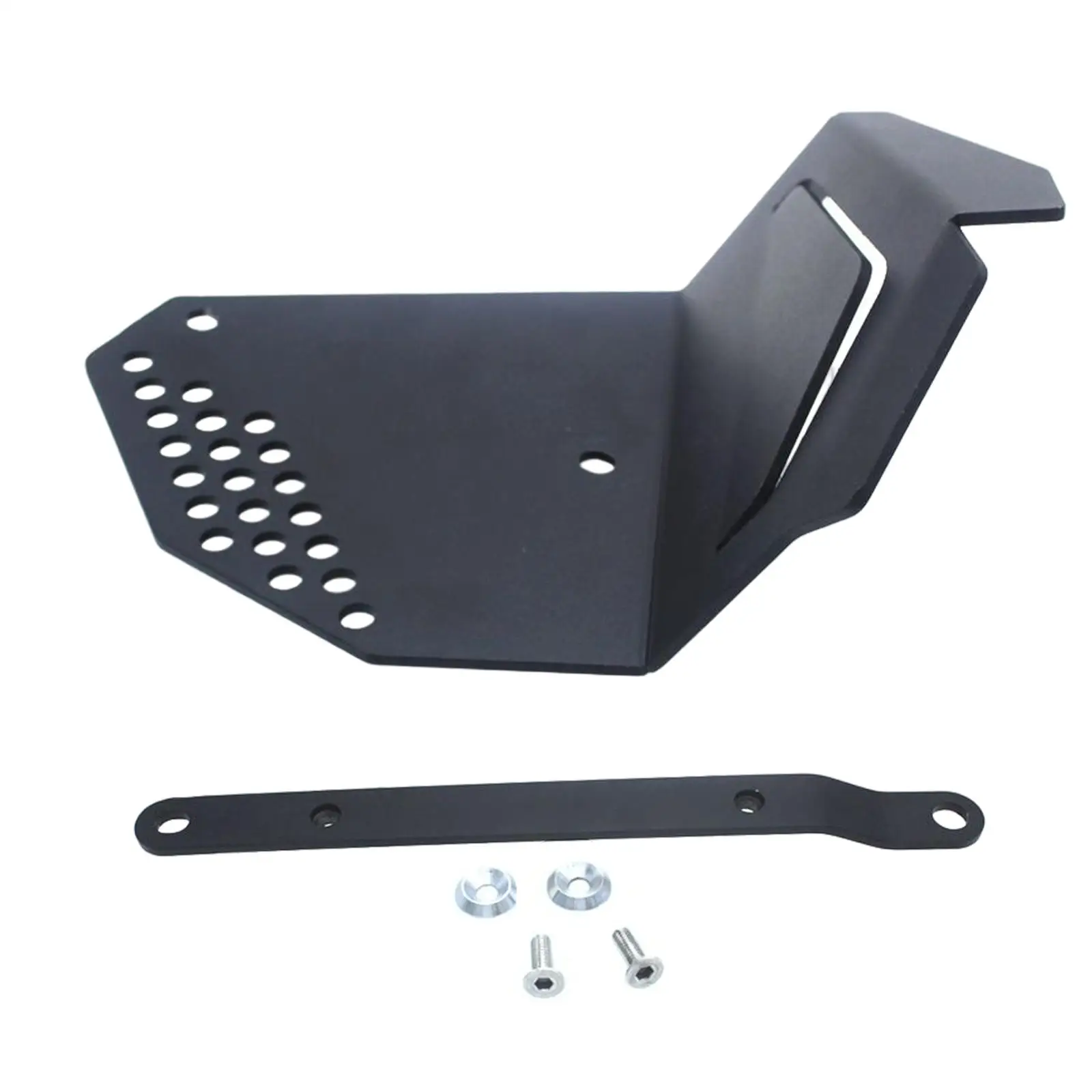 

Middle Frame Protection Cover Aluminum Alloy Engine Heat Shield Fit for Harley Durable Accessory Replacement Spare Parts