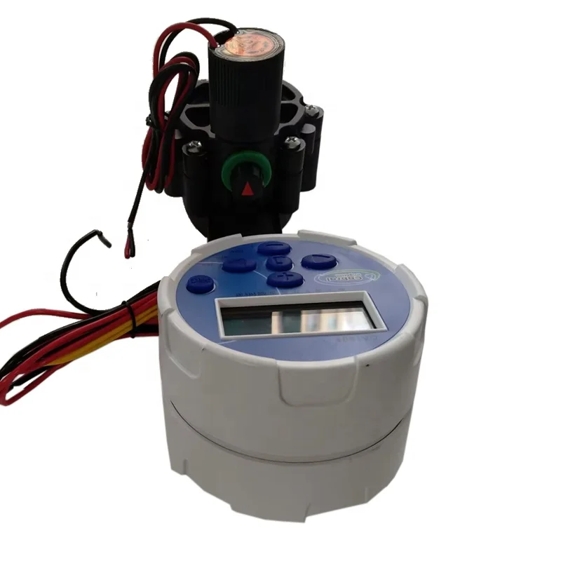 Электромагнитный клапан и регулятор размножения для садового капельного полива