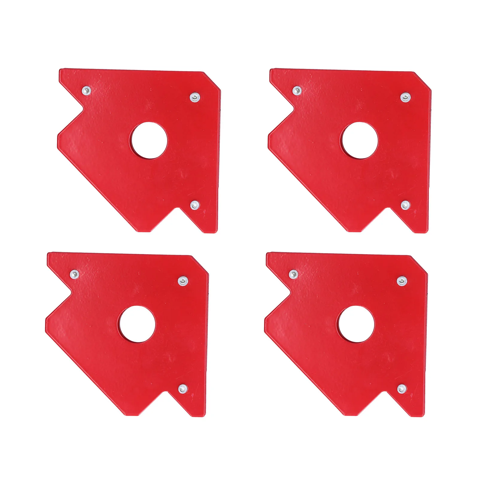 

4Pcs Magnetic Welding Positioner Holder Set Strong Magnet Arrow Multi Angle Construction Tools 50 Pounds/25pounds