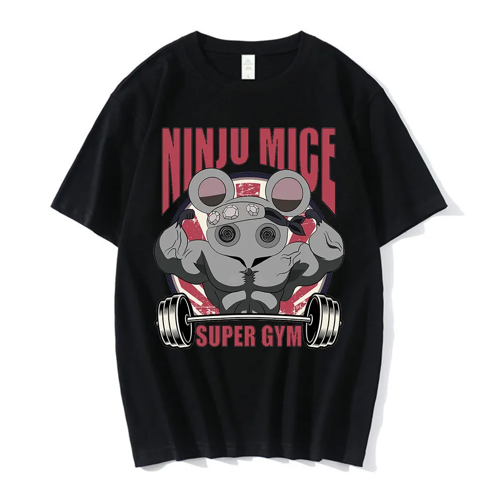 

Tengen Uzui Ninju Mice T Shirs Kimetsu No Yaiba Tee Shirt Tanjiro Cotton T-Shirt Demon Slayer T Shirts Unisex Summer Sudadera