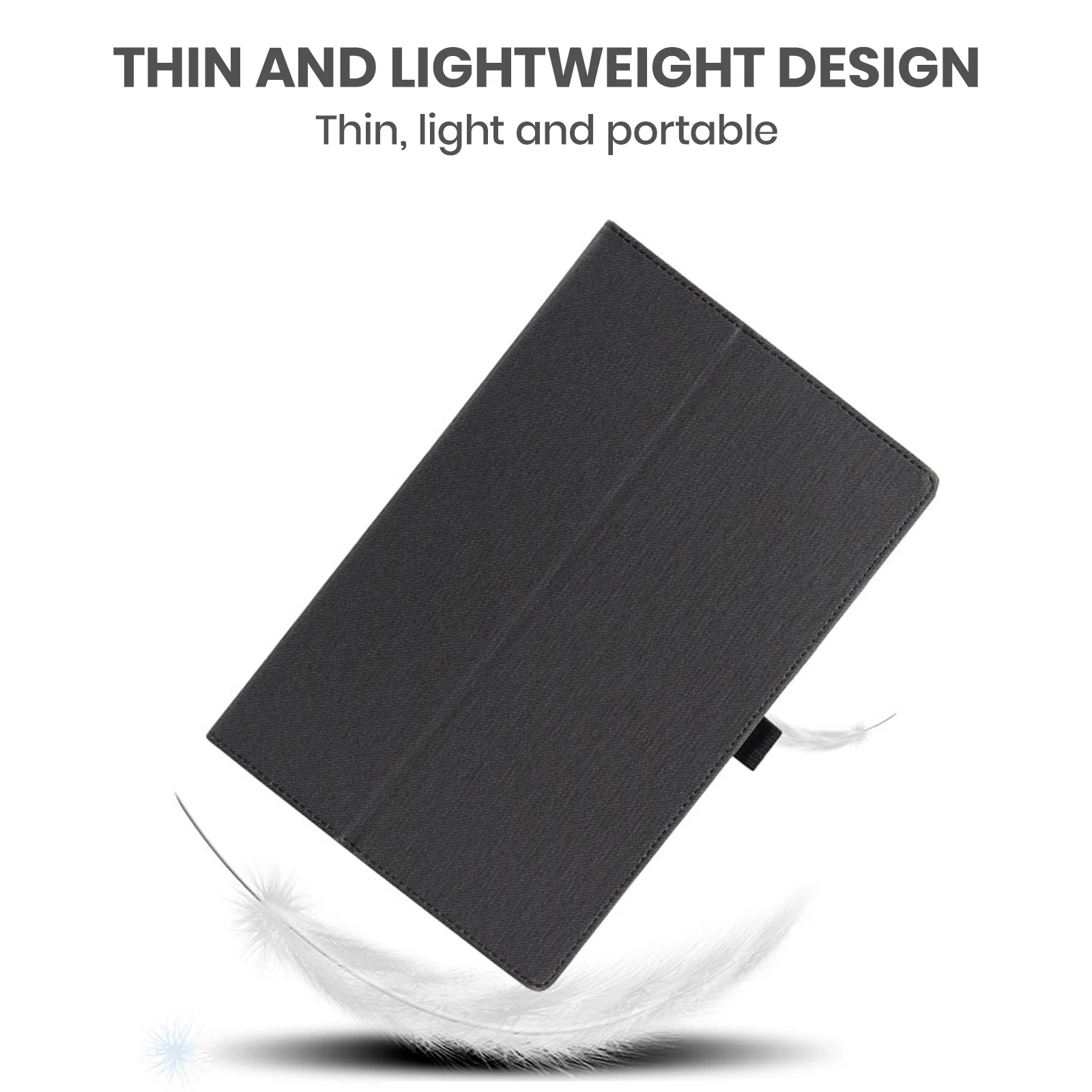 Для планшета TCL NXTPAPER 11 11-дюймовый кожаный чехол-подставка + защитная пленка для