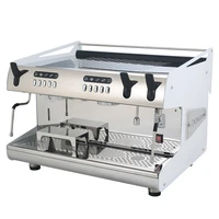 double group coffee machine espresso commercial semi automatic coffee machine cappuccino coffee maker 2 group