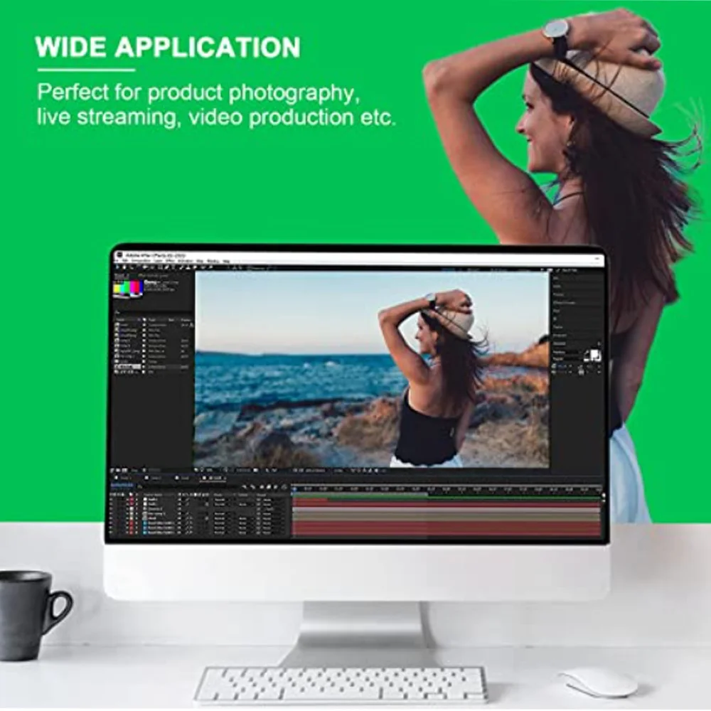 Зеленый экран фоны для фотографов фотографический фон Гладкий муслиновый хлопок