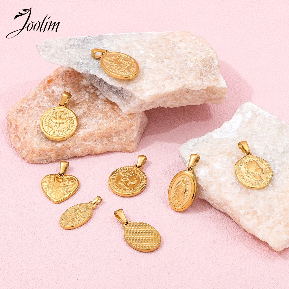 Ювелирные изделия Joolim оптовая продажа не выцветает модная винтажная Подвеска из