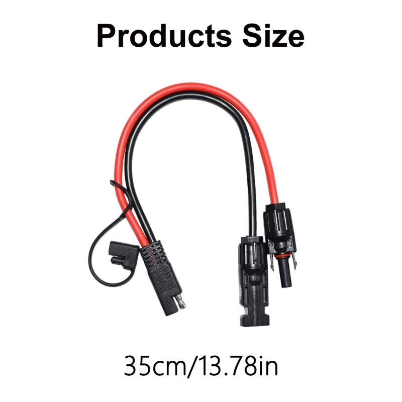 Переходной кабель SAE на штекер и гнездо для эффективного подключения солнечной