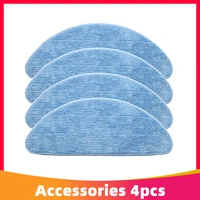 blue household washable mop cloth adapted alternatives for ecovacs deebot n79 n79c n79s robotic vacuum cleaner sweeping robot