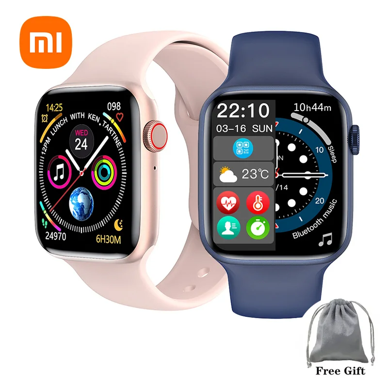 

Xiaomi Mijia Smart Watch Men Bluetooth Call Custom Dial Sleep Monitor Women Smartwatch Custom Dial Pk Dt100 HW16 Smart Watch