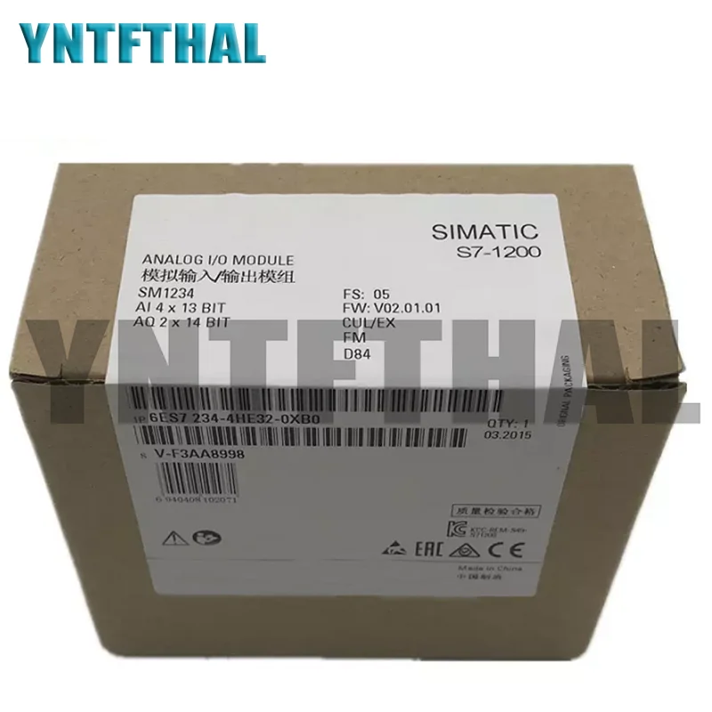 Новый оригинальный 6ES7234-4HE32-0XB0 6ES7231-5QD32-0XB0 6ES7231-5QF32-0XB0 SIMATIC S7-1200 PLC программируемый